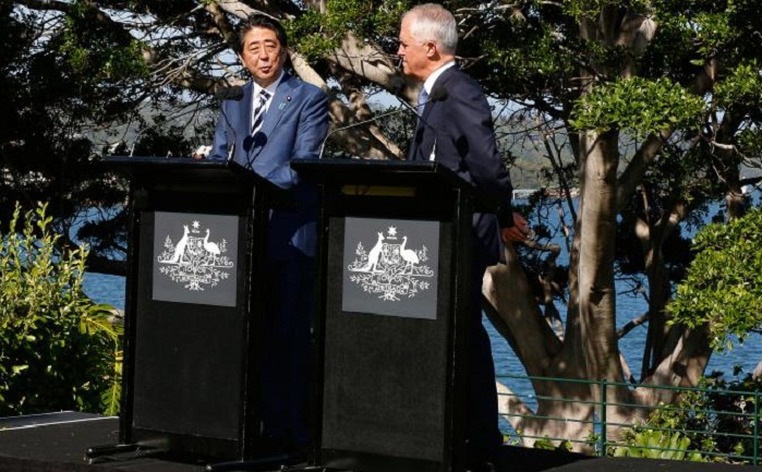Japan and Australia agree to strengthen defense ties 